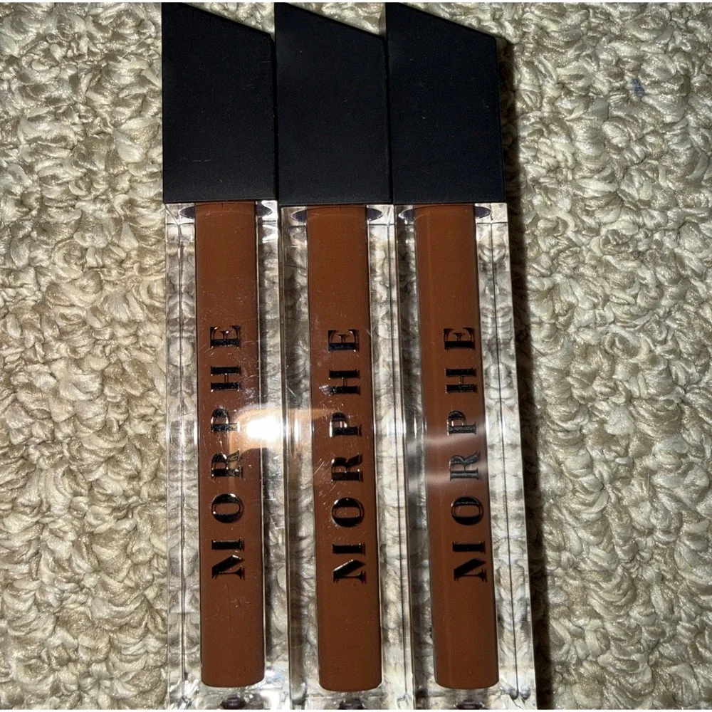 Morphe Cosmetics Lip Gloss Shade‎ Sweet Tea - Brand New, No Box. Lot Of 3